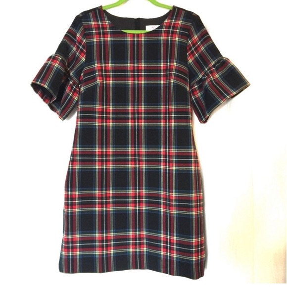 Vineyard Vines Festive Plaid Dress p2. - Picture 1 of 16
